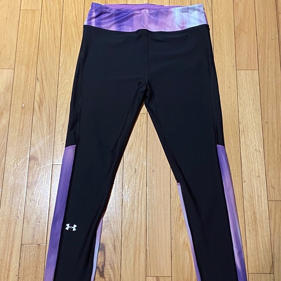 Under Armor Woman’s Compression Black Leggings S - Picture 6 of 12
